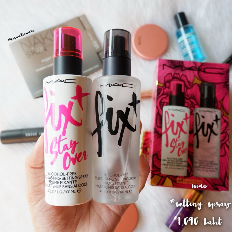 พร้อมส่ง! [มีหลายรุ่น/ป้ายไทย] 🖤 mac cosmetics prep + prime fix 13ml/30ml/100ml