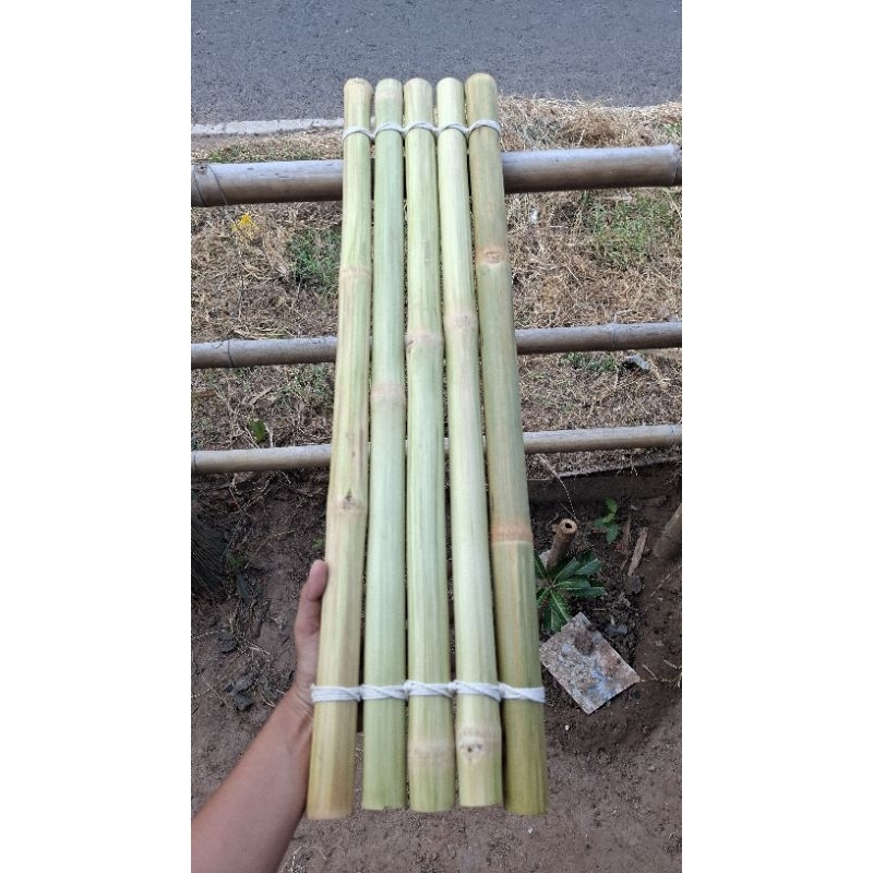 ฐานรองไม้ไผ่ แพไม้ไผ่ (แบบขูด)