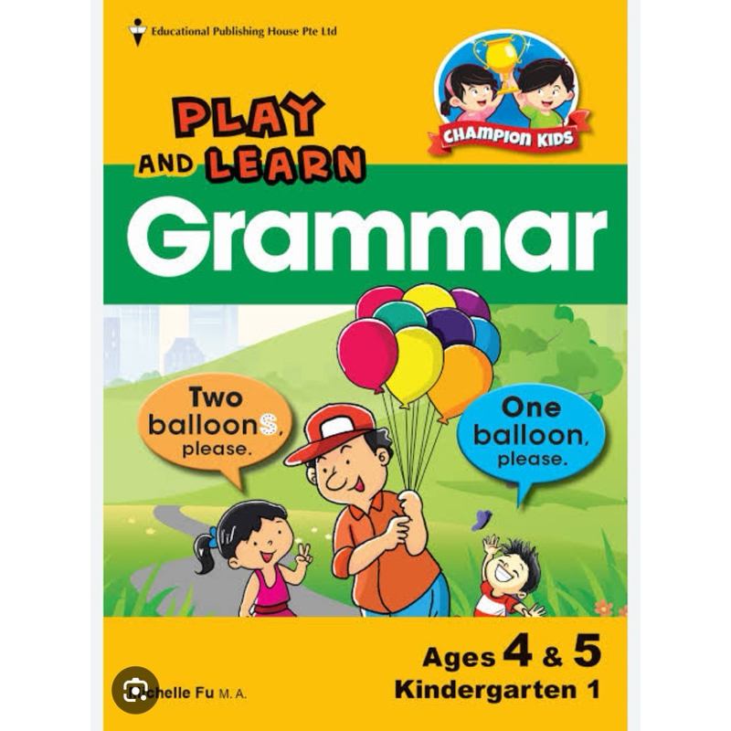 Grammar play and learn มือ 2 kindergarten 1