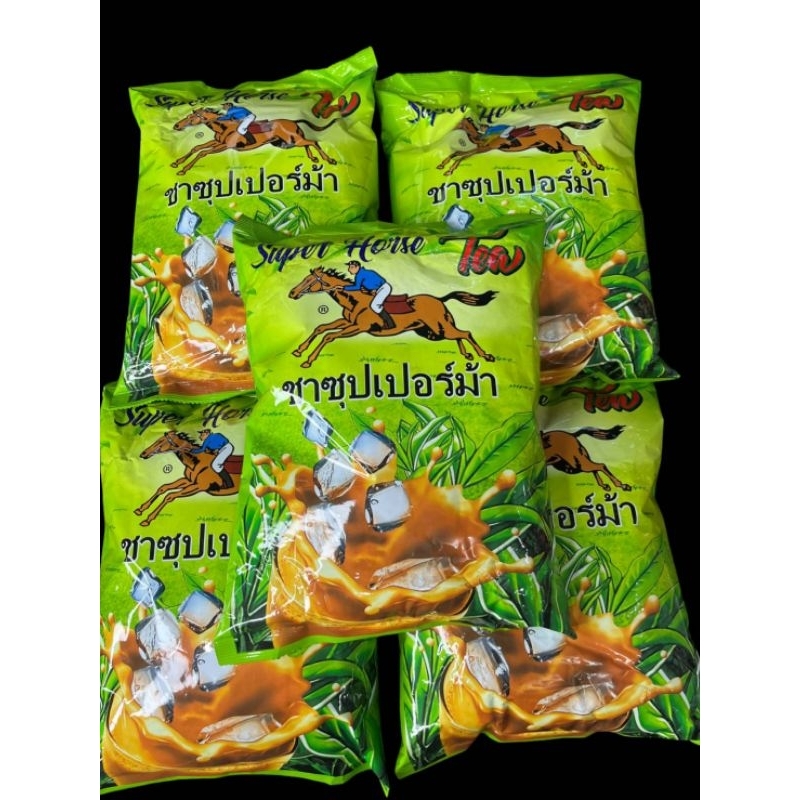 เซ็ตชา5ถุง5KG Super House tea ชาซุปเปอร์ม้า ชามาเลเซียนำเข้า