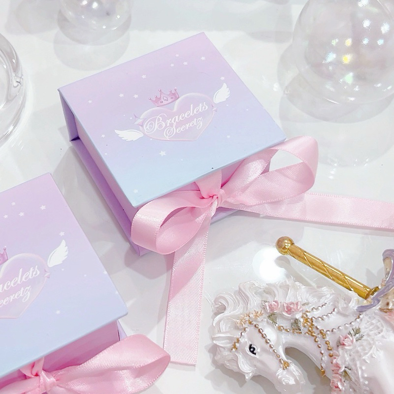 [ แพ็คเกจใหม่ เฉพาะกดสั่งพร้อมสร้อยในร้าน ] 🩷 🦋Box Bow🩷กล่องเปล่า💒 ของขวัญ Gift Box กล่องของขวัญ Valentine