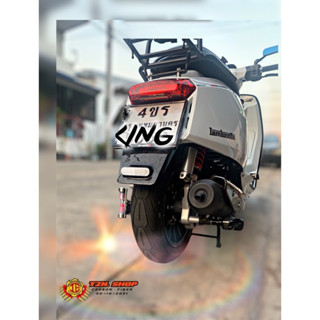 บังโคลนท้ายสั้น และบังโคลนท้ายเดิม คาร์บอนแท้ New lambretta …