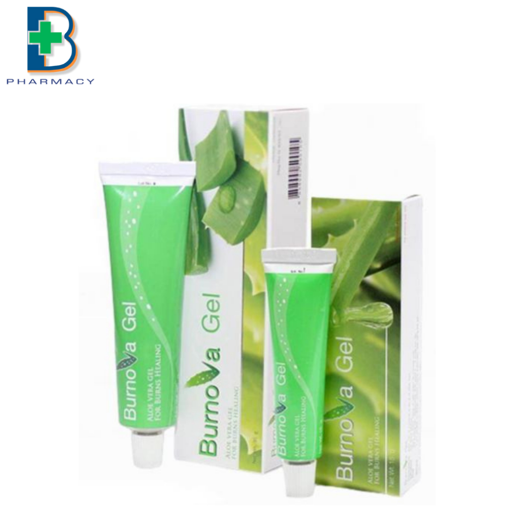 Burnova Gel เบอโนว่า เจลว่านหางจระเข้ ขนาด 15กรัม / 35 กรัม