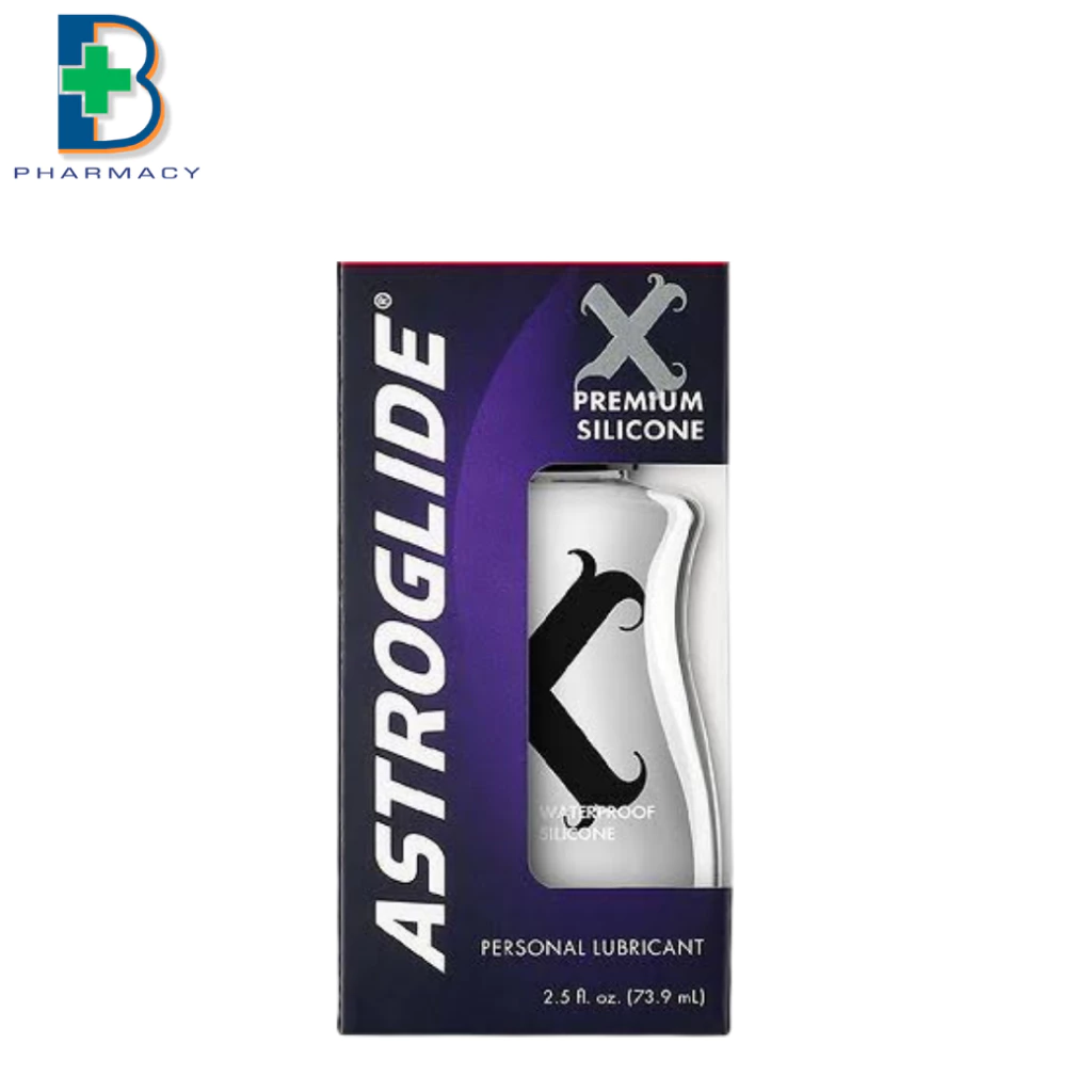 ASTROGLIDE X Silicone เจลหล่อลื่น สูตรน้ำซิลิโคน หล่อลื่นยาวนานพิเศษ 74 ml.