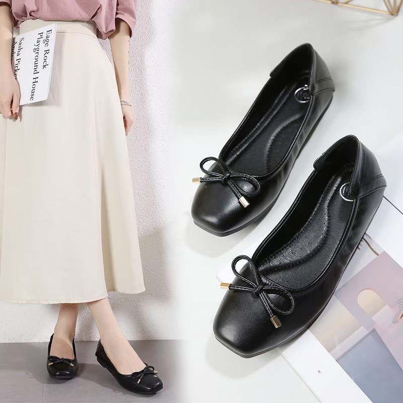 รองเท้าส้นแบนเพื่อสุขภาพ รุ่น Pimry ใส่นุ่ม สบายที่สุด