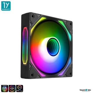 พัดลมระบายความร้อน Tsunami 1267 ARGB 12CM Cooling Fan รับประกันสินค้า 1 ปี