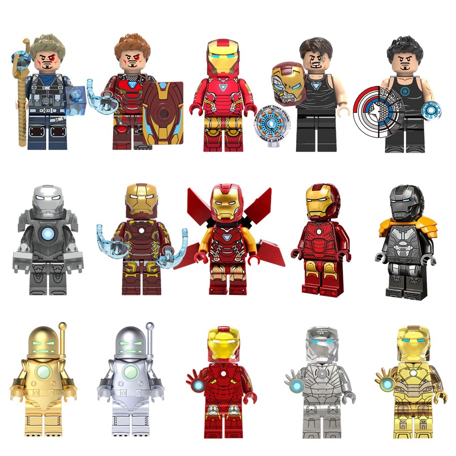 เลโก้ไอรอนแมน iron man studios marvel movies Universe