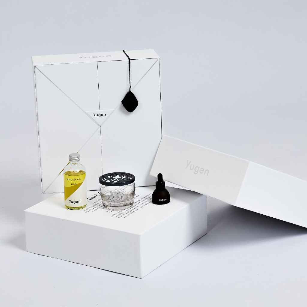 Yugen The Rhythm of Life Gift Set : Reed Diffuser 100 ml + Aromatic Volcanic Stone