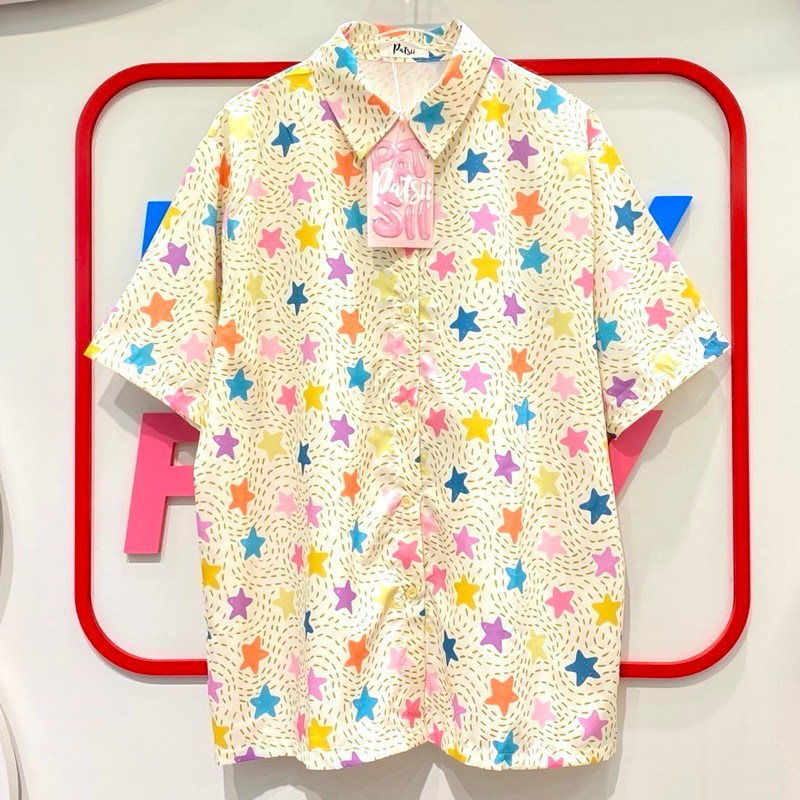 เสื้อคอปก Free size น่ารัก แนวหวานๆ หลายลาย คริสมาสต์ Christmas