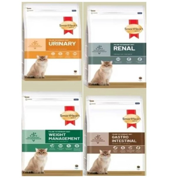 SmartHeart Gold Cat Urinary Renal Gastrointestinal Weight Cat 400g.*โปรดอ่านรายละเอียดก่อนสั่งซื้อ