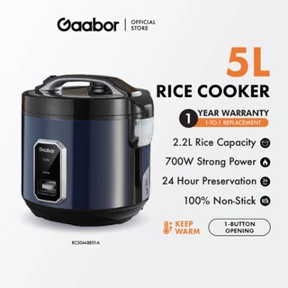 【Bundle】Gaabor Airfryer 4L หม้อทอดไร้น้ำมันอเนกประสงค์​ AF-35M01A+หม้อหุงข้าวไฟฟ้า กำลังไฟ 700 วัตต์ RC50M-BE01A