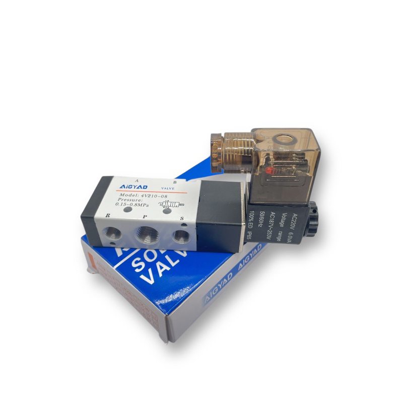 Airtac วาล์วควบคุมอากาศ 4A110-06 4A120-06 4A210-08 4A220-08 4A210-06 4A220-6