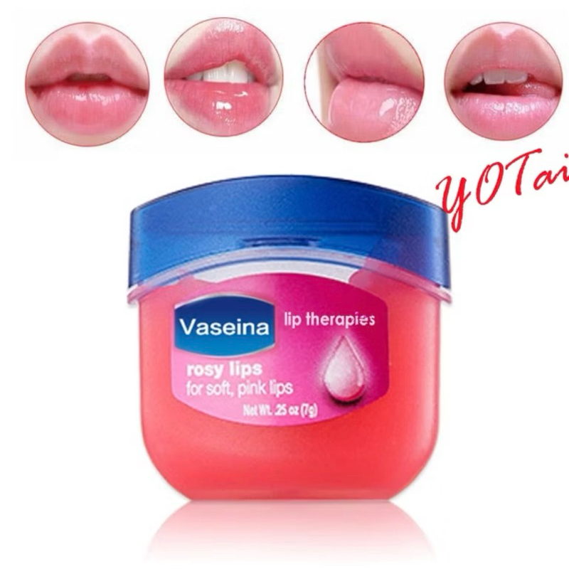 วาสลีน ลิปจิ๋วบำรุงริมฝีปาก Mini Vaseine ไม่มี กลิ่น ไม่มีสี ขนาด 7 กรัม