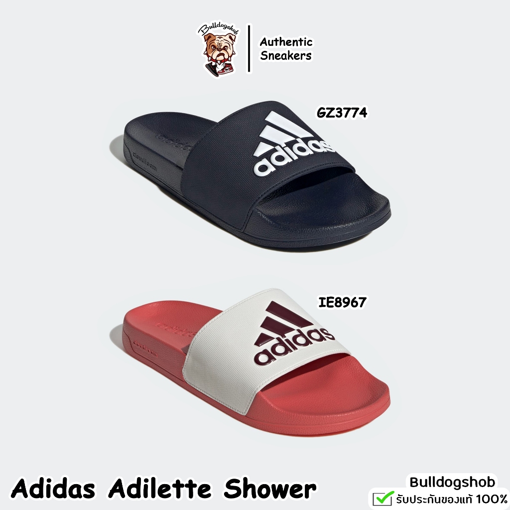 ทักแชทรับโค้ด Adidas รองเท้าแตะ Adilette Shower GZ3774 IE8967 แท้/ป้ายไทย