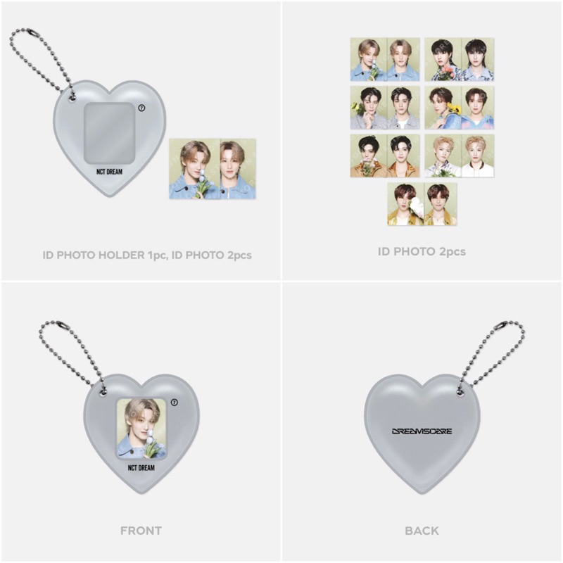 พร้อมส่ง NCT DREAM ‘DREAM FINDER : Chase The Light’ - ID PHOTO HOLDER SET
