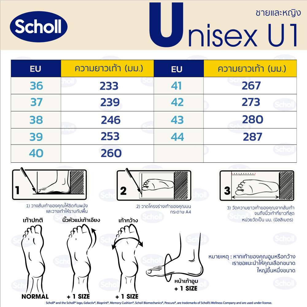 Scholl รองเท้าสกอลล์-ทวิสต์ Twist รองเท้าแตะสวม Unisex ใส่สบาย และทนทาน