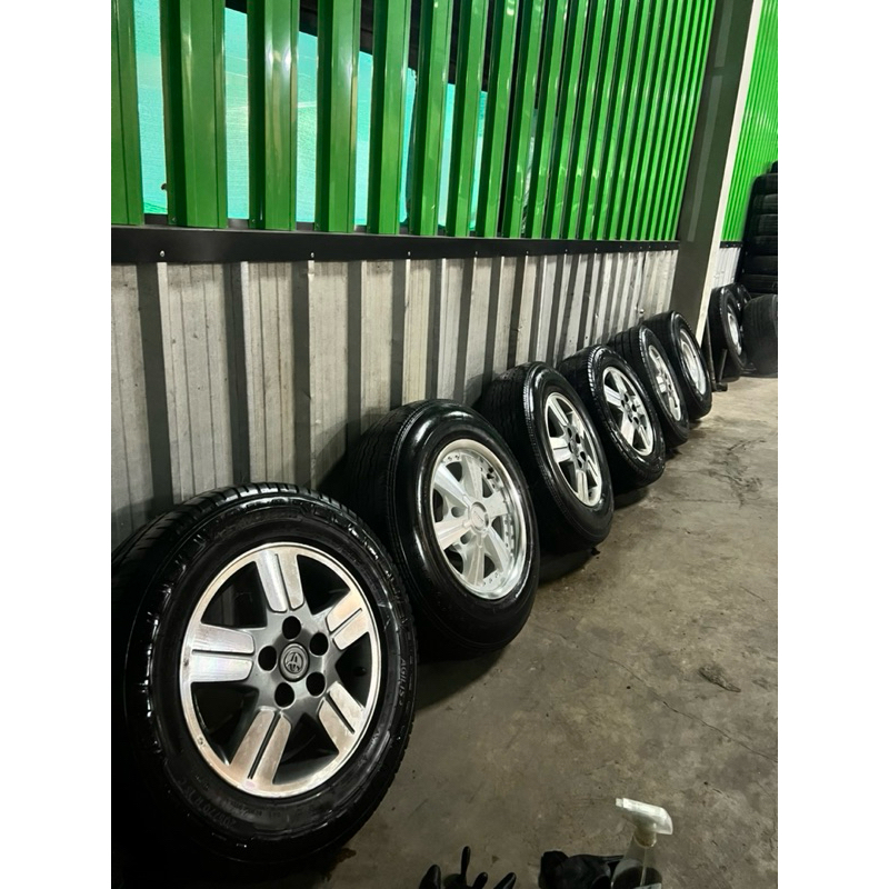 ยางอะไหร่ใส่รถเก่ง 4 รู (กะทะพร้อมยาง) ยางเบอร์ 175/65/15กะทะขอบ15