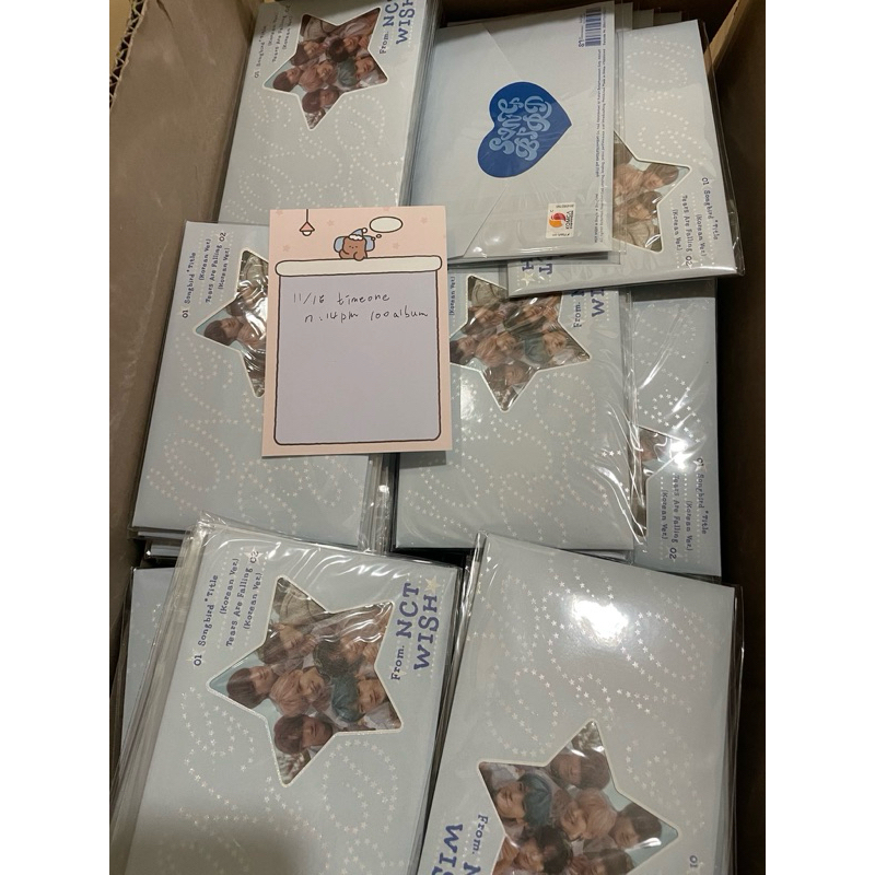 Songbird letter album nct wish