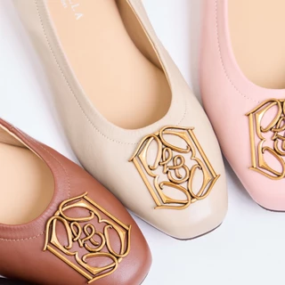 LA BELLA รองเท้าคัชชูหนังแกะ รุ่น ELEGANTE BRONZE 6 สี