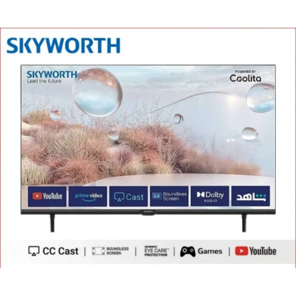 SKYWORTH LED SMART TV ทีวี 43 นิ้ว รุ่น 43STD4000 ระบบ Coolita OS 3.0 ใช้งานนั้นลื่นไหล Cast หน้าจอไ
