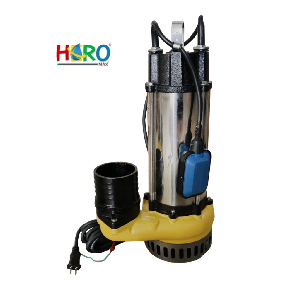 HERO ไดโว่ 4 นิ้ว ปั้มแช่ไดโว่ ปั้มน้ำ (4HP) 220V รุ่น V4400F (3000W) แบบมีลูกลอย