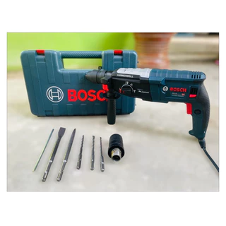 สว่าน สว่านโรตารี่ สว่านบอส 3 ระบบ รุ่น GBH2-28 DFR 2600 วัตต์ พร้อมดอกเจาะปูน 3 ดอก ดอกสกัด 2 ดอก หัวจับดอก 1 อัน