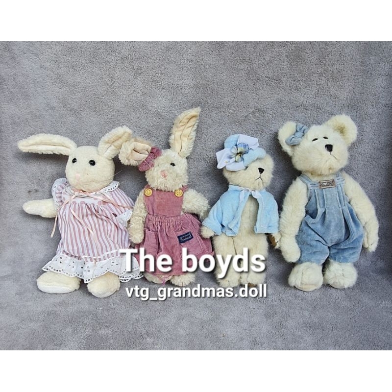 ตุ๊กตา  Boyds bear แบรนด์แท้ กระต่าย Julina hopkins 9"10"