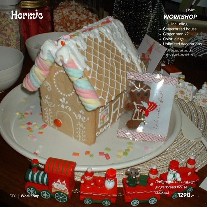 DIY KIT : Gingerbread House (Giant)