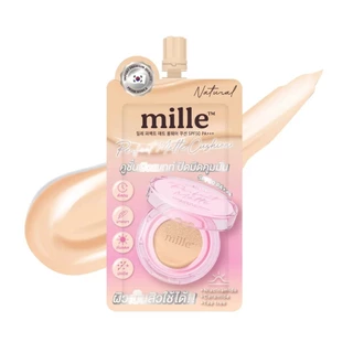 (แบบซอง) Mille Perfect Matte Long Wear Cushion SPF50 PA+++ มิลเล่ เพอร์เฟ็กต์ แมทท์ ลอง แวร์ คุชชั่น 6g