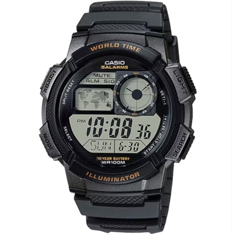 CASIOนาฬิกาข้อมือรุ่น/AE-1000 ของแท้รับประกัน 1ปี