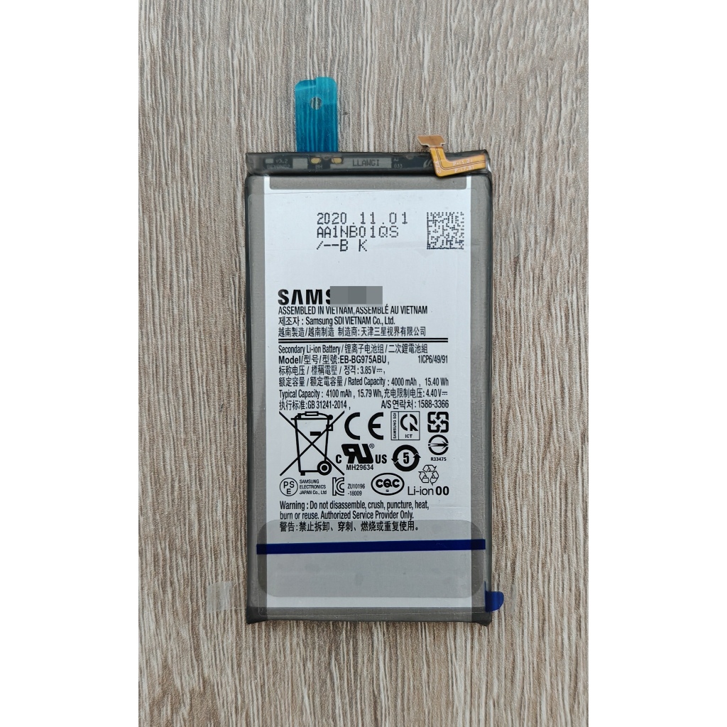 ✨✨ แบตเตอรี่ สำหรับ Samsung Galaxy S10 Plus S10+ G975F G975U Battery Model EB-BG975ABU