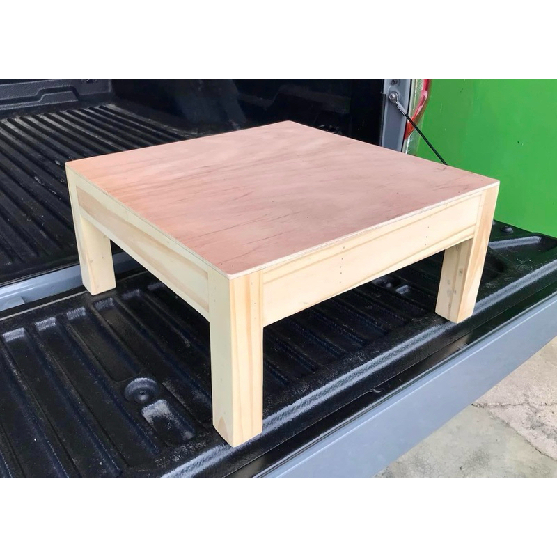 โต๊ะ โต๊ะไม้ 80 X 80 X 30 CM. รับงานสั่งทำตามแบบ‼️‼️‼️