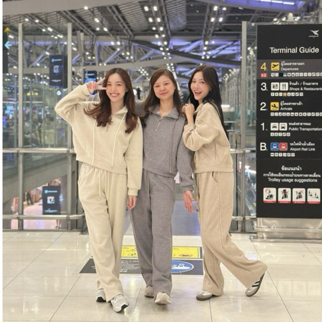 Coatmatter - Eve warm set ชุดเซ็ต ชุดวอล์ม บุขนด้านใน