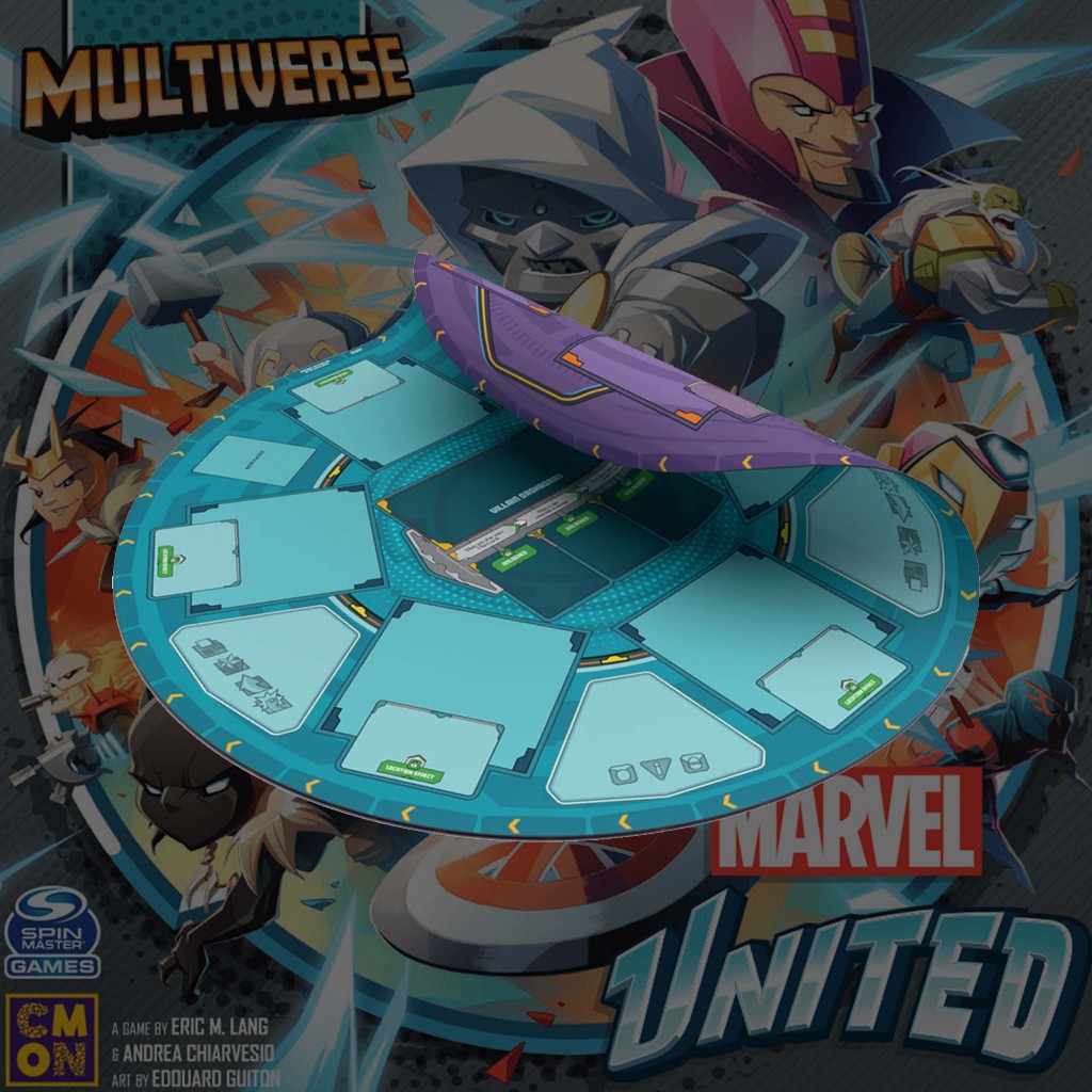 Marvel United Multiverse Playmat [Accessories for Boardgame]