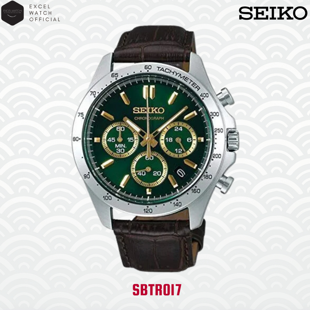 [ Excel Watch ] นาฬิกาข้อมือ Seiko Spirit Chronograph Collection รุ่น SBTR009, SBTR017, SBTR019, SBTR024 ประกัน 3 ปี