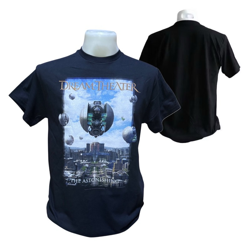 เสื้อวง DREAM THEATER T-SHIRT ลาย THE ASTONISHING (2022) ลิขสิทธิ์ของแท้ EU