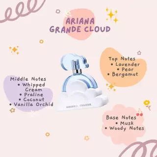 🌥🌥 แท้จากออสเตรเลีย น้ำหอมก้อนเมฆ Ariana Grande Cloud EDP/Mist 3 ขนาด ดูรูปจริง+รีวิวปัดซ้าย