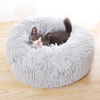 ที่นอนแมว ที่นอนสุนัข ที่นอนน้องแมว🐱ที่นอนสัตว์เลี้ยง*โดนัท*ขนนุ่ม นุ่มสบาย นุ่มฟู 🍭🍩ที่นอนหมา สัตว์เลี้ยงชอบ Thai🚛
