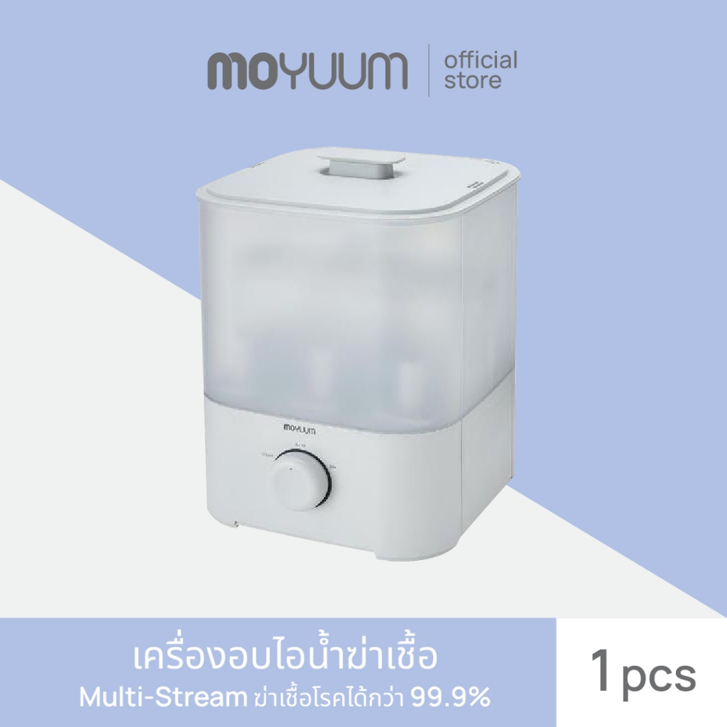 MOYUUM เครื่องนึ่งอบไอน้ำฆ่าเชื้อ ตัวช่วยให้การเลี้ยงลูกเป็นเรื่องง่าย