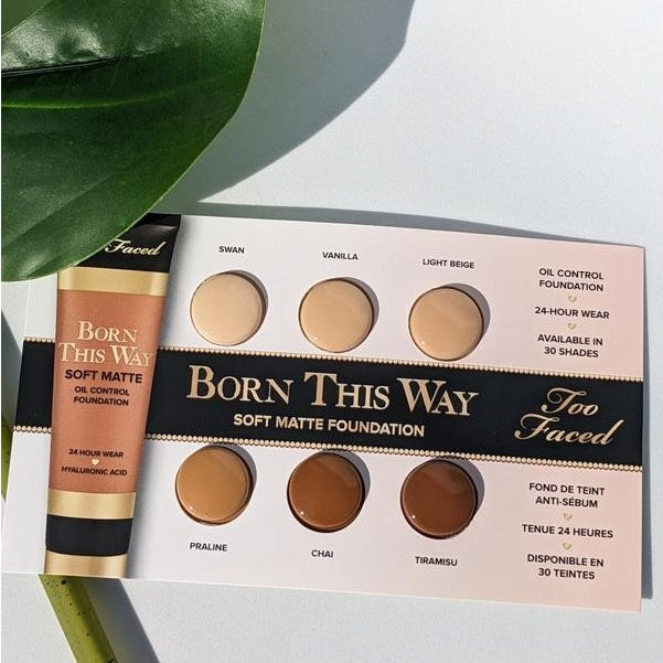 พร้อมส่ง แท้ Too Faced Born This Way Soft Matte Foundation เทสเตอร์