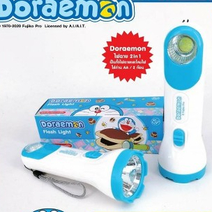 ไฟฉายพกพา Hello Kitty โดเรมอน/คิตตี้ KITTY Doraem (Flash Light)2in1 ลิขสิทธิ์แท้  EPL-00419