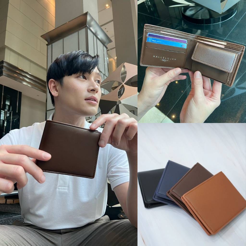 กระเป๋าสตางค์ผู้ชาย แบรนด์ Hallelujah รุ่น Wallet Men