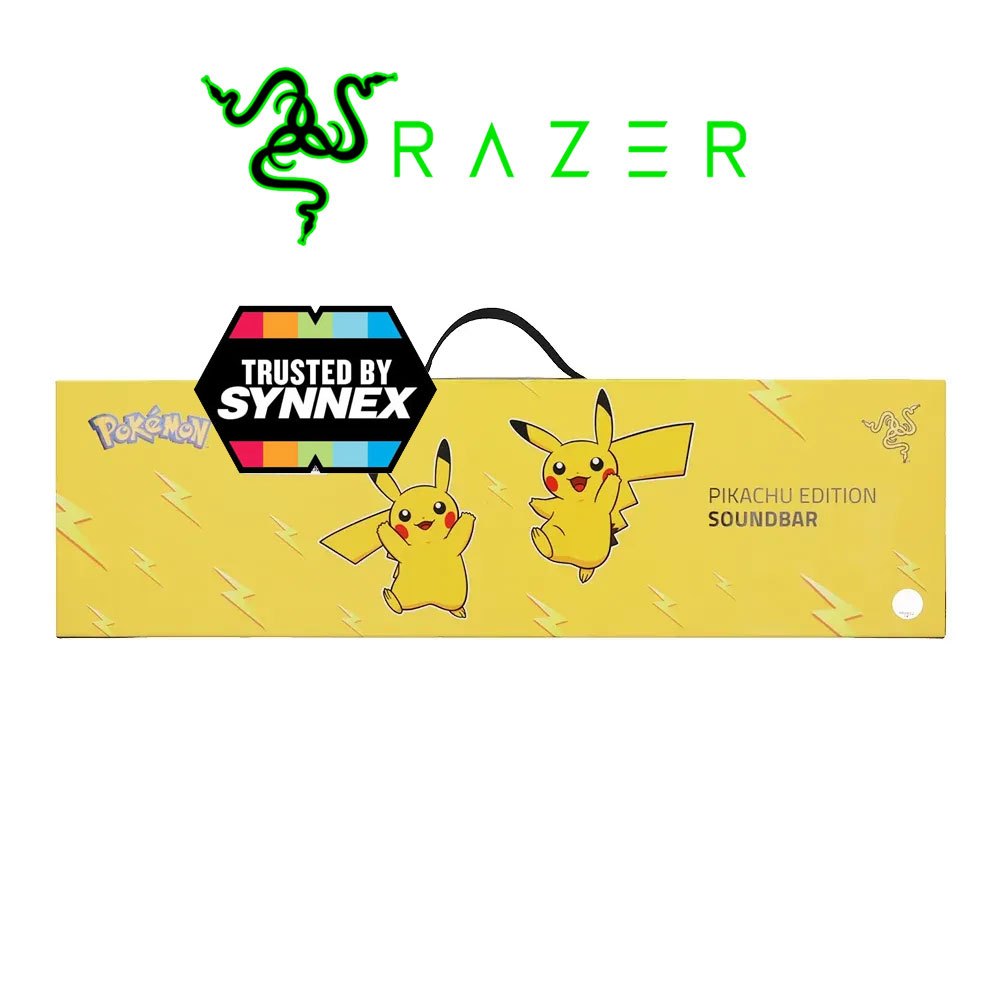 [พร้อมส่ง]Razer: Razer Leviathan V2 รุ่น Pokémon Edition ลำโพง Bluetooth Soundbar ประกันศูนย์ Synnex