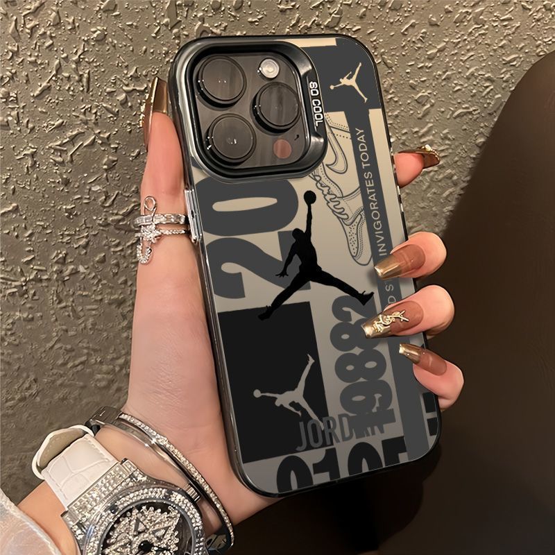 Keroro เคสโทรศัพท์มือถือ iPhone 16promax ใหม่ iphone15 ระดับไฮเอนด์ 14pro บาสเก็ตบอลจอร์แดน 13 สร้างสรรค์ 12 เคสไอโฟน 11