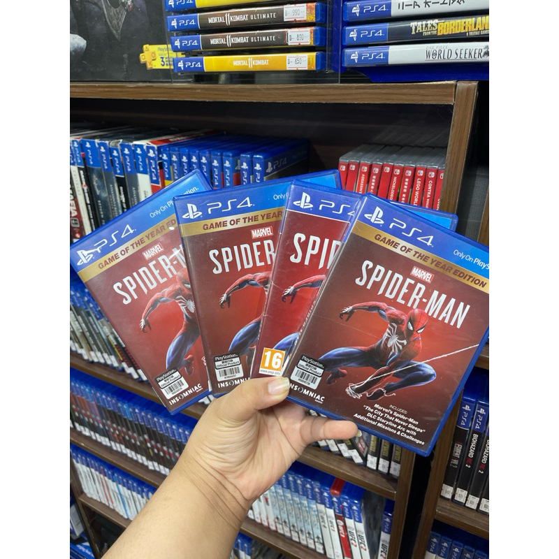 แผ่น PS4 เกม SPIDERMAN (GAME OF THE YEAR)