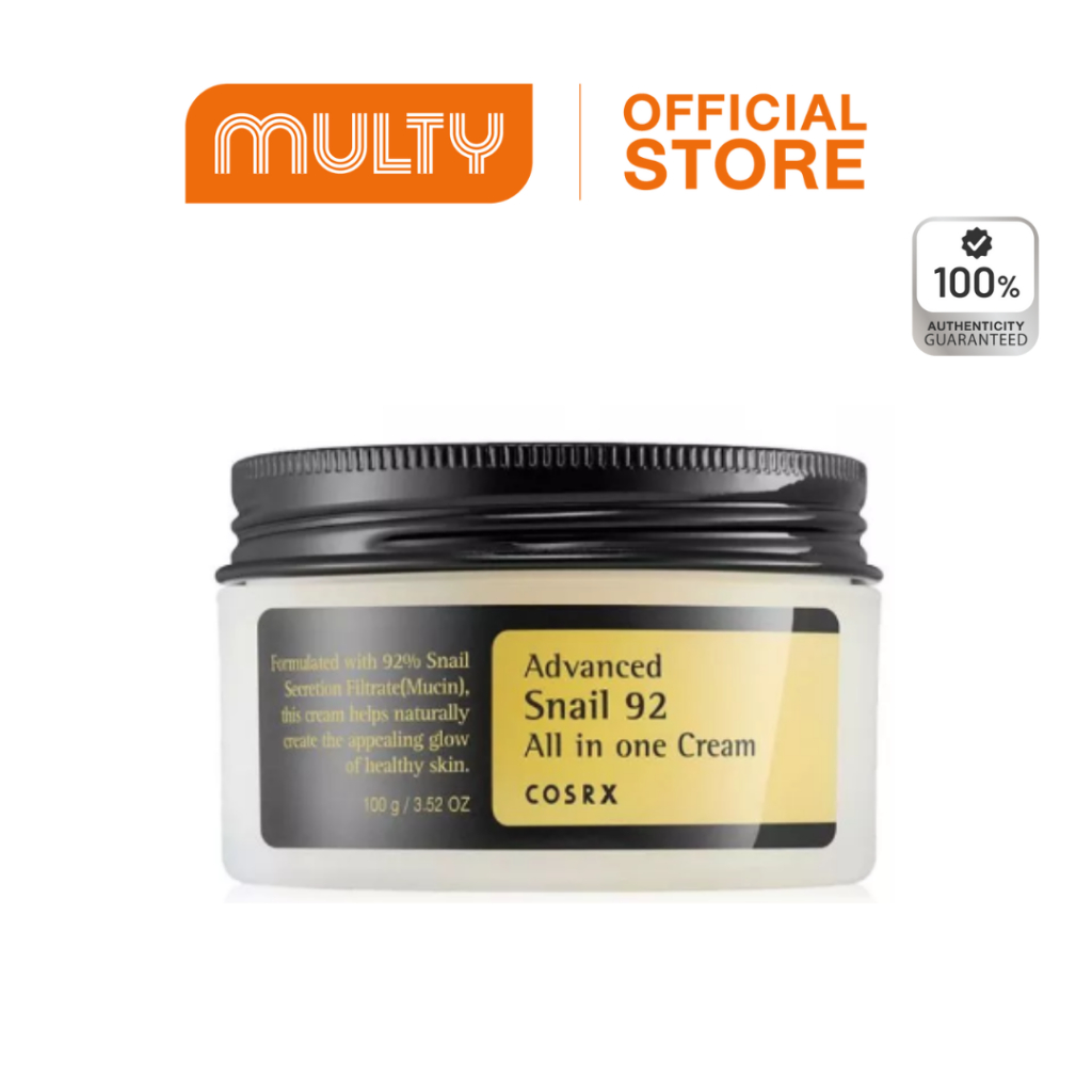 COSRX Advanced Snail 92 All In One Cream 100ml ครีมบำรุงผิวหน้าออลอินวัน