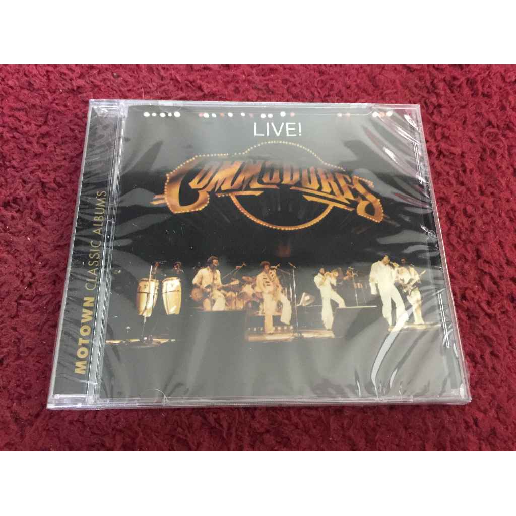 CDเพลง Commodores – Live! สภาพตามรูปปกMaizui