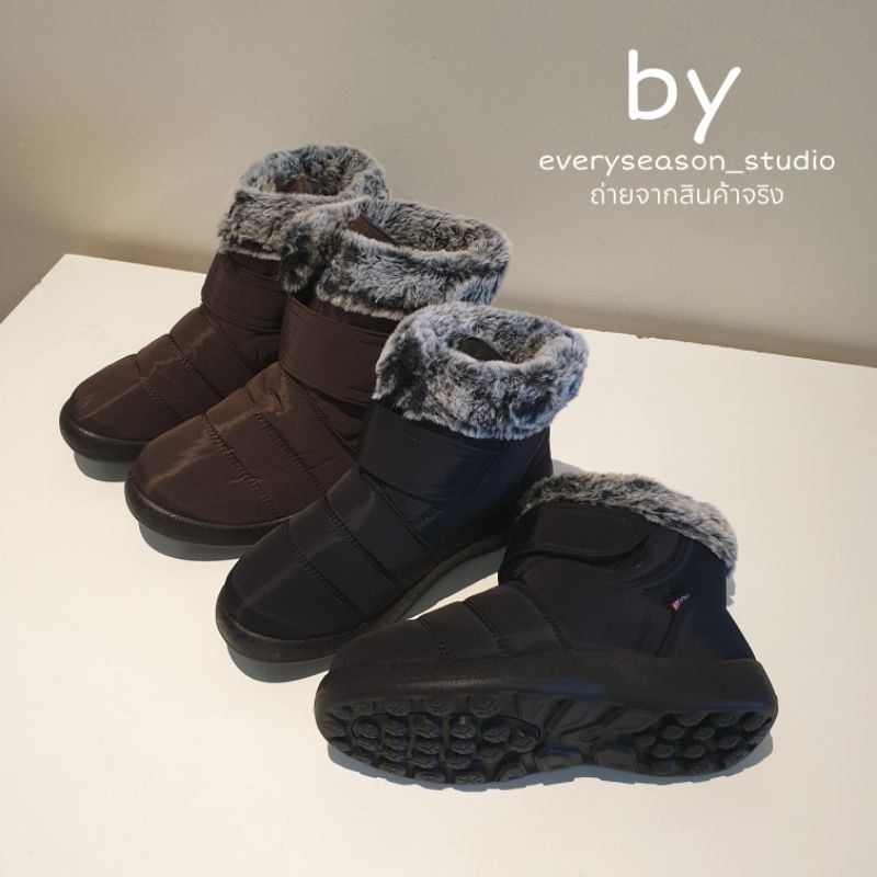 SNOWY BOOTS รองเท้าบูทลุยหิมะ กันหนาว น้ำหนักเบา นุ่มสบายเท้า