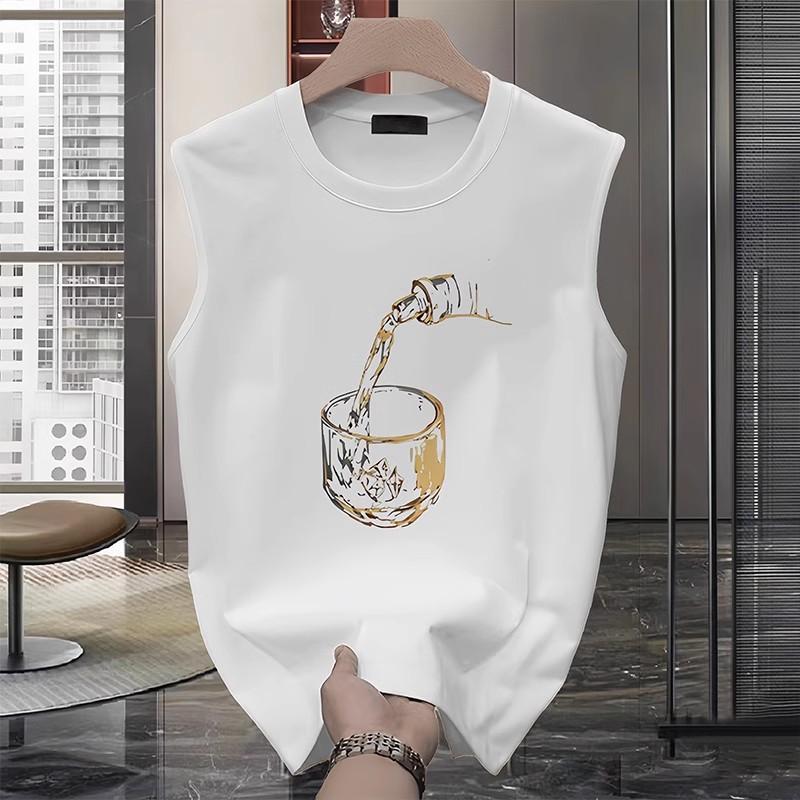 เสื้อแขนกุด คอกลม ผ้าคอตตอนผสม ยืดนิ่มใส่สบาย OP0486,OP0229