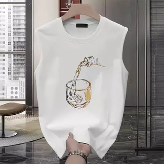 เสื้อแขนกุด คอกลม ผ้าคอตตอนผสม ยืดนิ่มใส่สบาย OP0486,OP0229